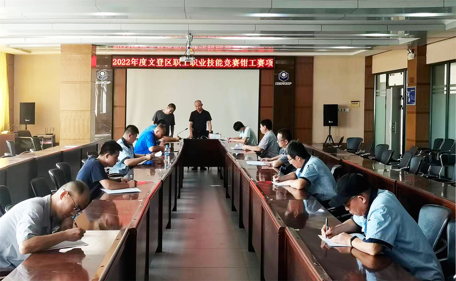 以赛促能 再练精兵(图1) 8585.jpg